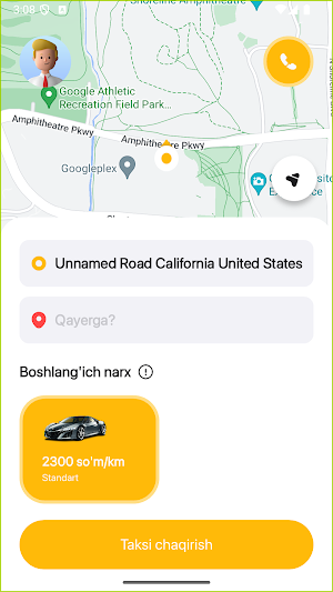 Arzon Taxi Yakkabog' Screenshot 1