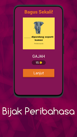 Bijak Peribahasa Screenshot 1