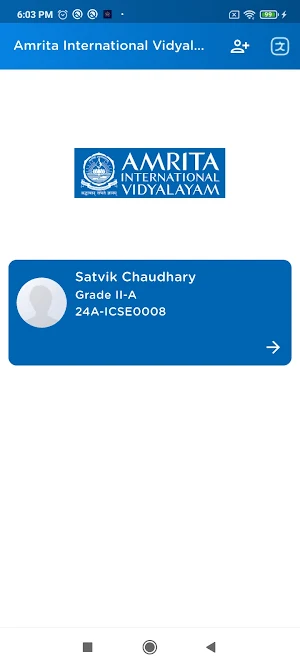 Amrita International School Screenshot 1