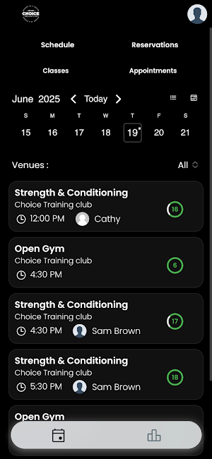 Choice Training Screenshot 2