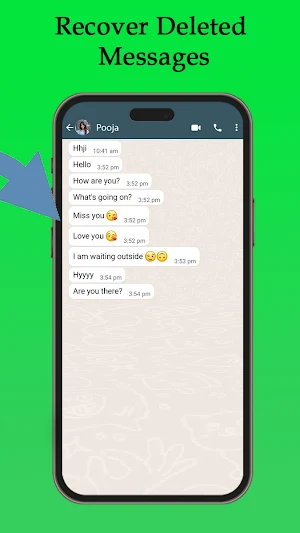 Recover Deleted Messages: WA Screenshot 1