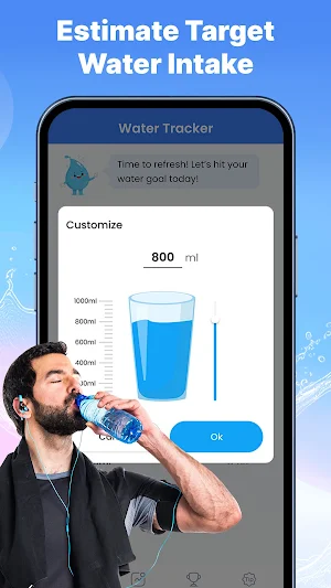 Water Tracker & Drink Reminder Screenshot 2