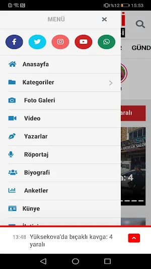 Hakkari İl Sesi Gazetesi Screenshot 2