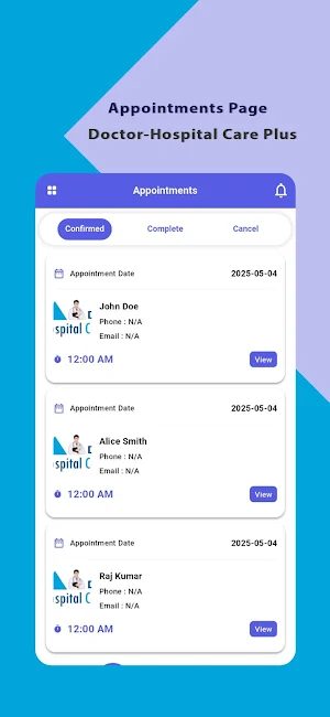 Hospital Care Plus - Doctor Screenshot 3