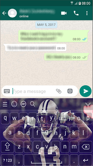 Michael Thomas Saints Keyboard NFL 2020 4r Lovers Screenshot 3
