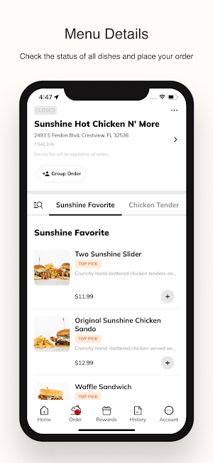 Sunshine Hot Chicken Screenshot 1