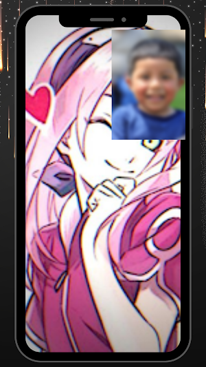 Girl Sakura Fake Call. Screenshot 3