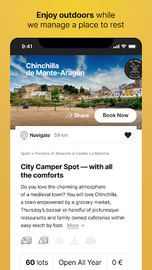 Camperguru — úžasné kempování Screenshot 2