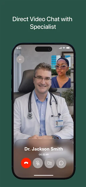 Cliniec TeleHealth Screenshot 1