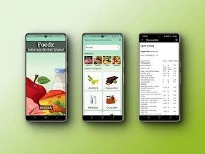 Foodx: Información nutricional Screenshot 1
