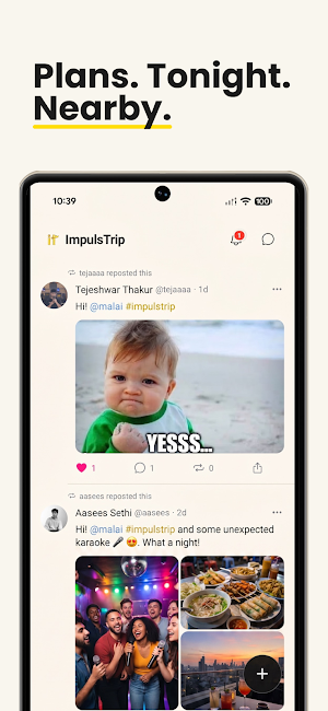 ImpulsTrip: Hangouts Nearby Screenshot 0