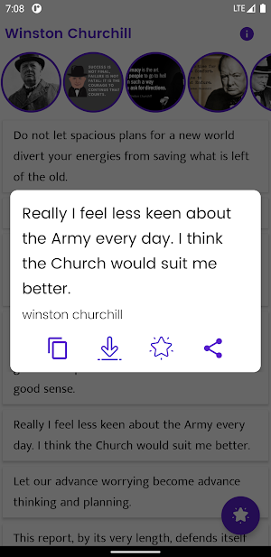 Winston Churchill and Sayings Screenshot 3