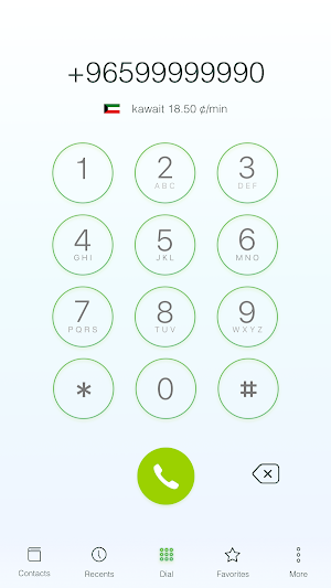 GULFSIP Free Calls Screenshot 2