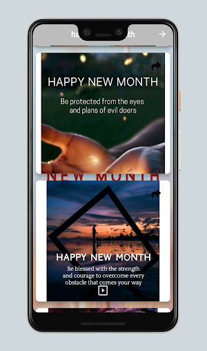 Happy new month messages Screenshot 2