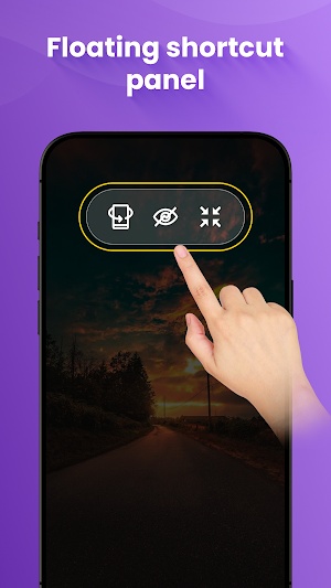 Privacy Display: Hide Screen Screenshot 1
