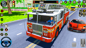 Firefighter: Fire Truck Rescue Screenshot 1