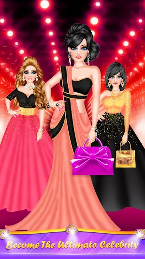 Indian Celeb Doll - Royal Celebrity Party Makeover Screenshot 1