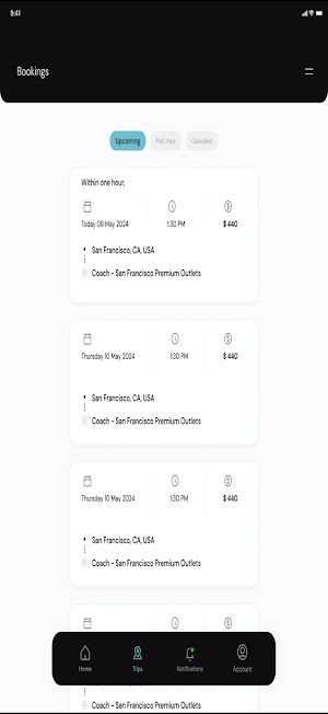 Chauffey Passenger Screenshot 3