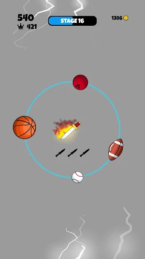 Knife vs Balls Screenshot 3
