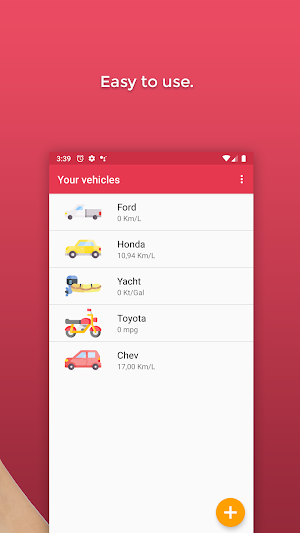 Fuel Consumption Screenshot 1
