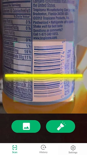 FREE QR Scanner: Barcode Scanner & QR Code Scanner Screenshot 1