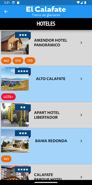 El Calafate Turismo Screenshot 2