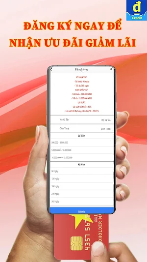 Đồng Credit - Cho Vay Online Screenshot 2