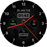 Engraved Time - watch face