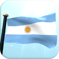 Argentina Flag 3D Free