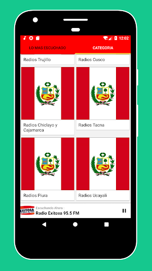 Radio Peru + Radio Peru FM - Internet FM Radio App Screenshot 2