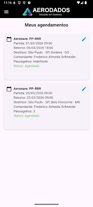 Aerodados Screenshot 2
