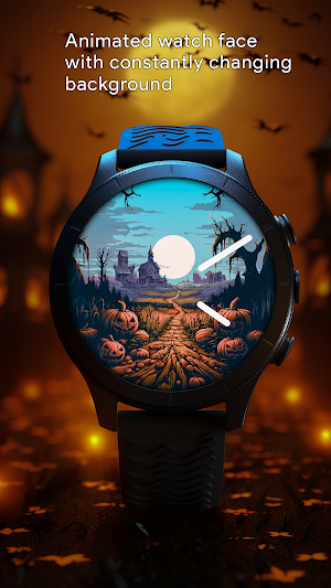Horizon Halloween Watch Face Screenshot 0