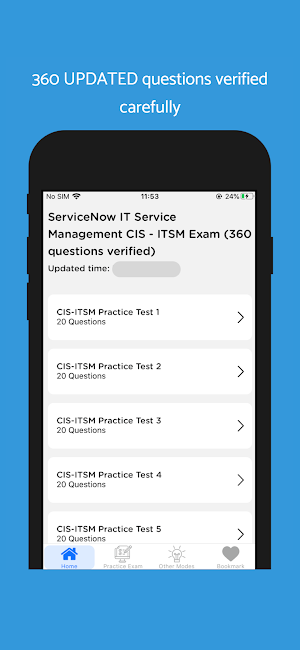 ServiceNow CIS-ITSM Exam 2023 Screenshot 0