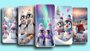 Cute Penguin Wallpapers Screenshot 0