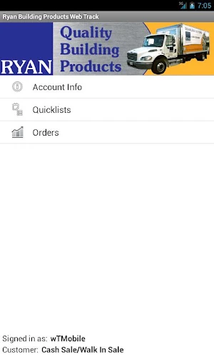 Ryan Building Web Track Screenshot 1