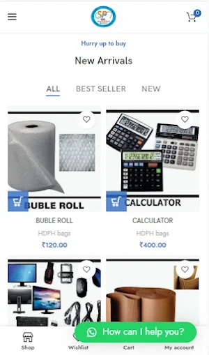 SP Stationerys Screenshot 2