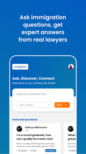 IMQ Users — US Immigration Screenshot 0
