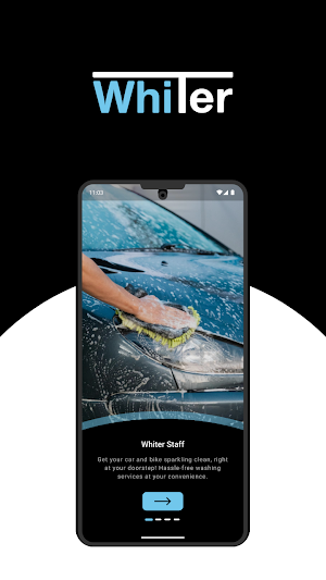 Whiter-Service Partner App Screenshot 1