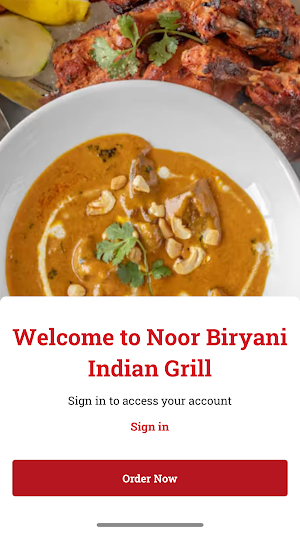 Noor Biryani Indian Grill Screenshot 0