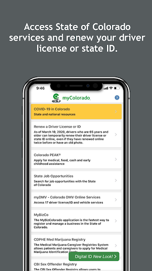 myColorado Screenshot 1