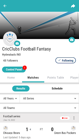SportsTab Screenshot 3