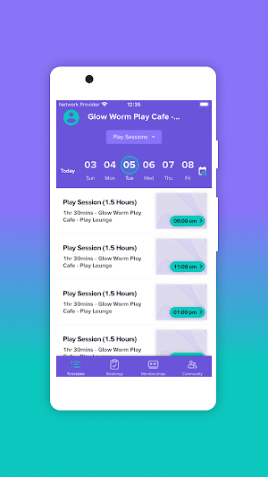Glow Worm Cafe & Play Screenshot 2
