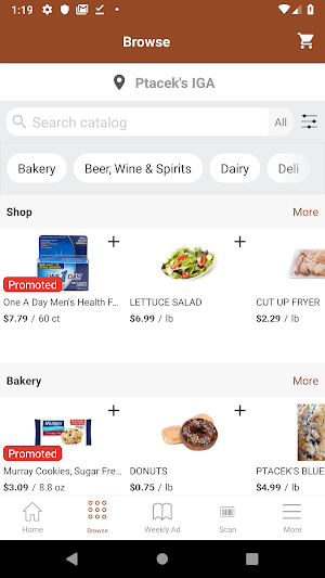 Ptaceks IGA Screenshot 3