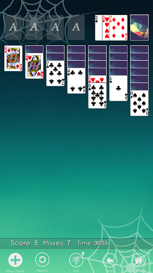 Spider Solitaire - Card Master Screenshot 3
