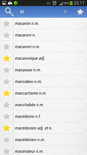 Dictionnaire Français Français Gratuit Screenshot 1