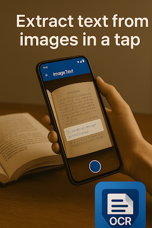 ImageToText for OCR Screenshot 0