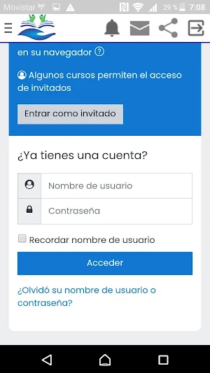 Fundación Educando Screenshot 1