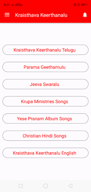 Kraisthava Keerthanalu Screenshot 1