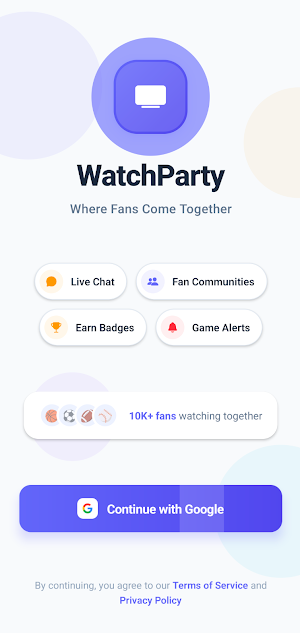 WatchParty - Chat with fans Screenshot 0