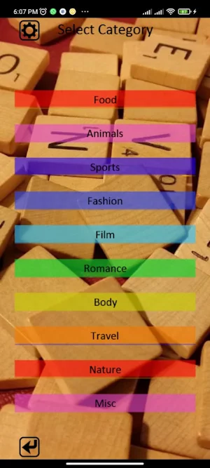 Word Search Games in English Screenshot 2
